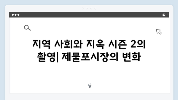 지옥 시즌 2의 촬영 장소: 인천 제물포시장의 의미