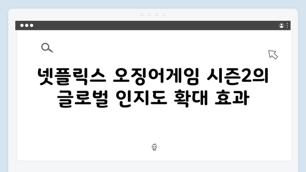 넷플릭스 오징어게임 시즌2, 국내외 스트리밍 플랫폼 경쟁 구도에 미칠 영향