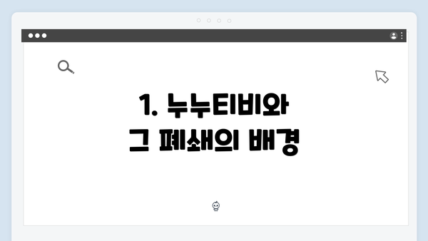 1. 누누티비와 그 폐쇄의 배경