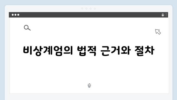 윤석열 대통령의 비상계엄 선포, 그 정치적 의미와 파장