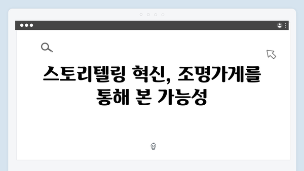 조명가게 1화로 본 한국 드라마의 새로운 가능성