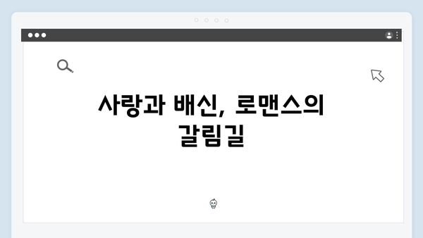 지금 거신 전화는 5화 스릴러 로맨스의 절정