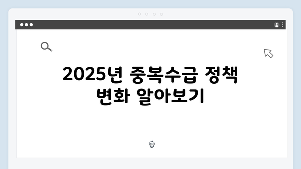 노령연금과 기초연금 중복수급 가능할까? 2025년 기준