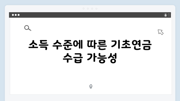 기초연금 수급자격 체크리스트: 2025년 기준 총정리