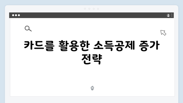 신용카드 소득공제로 더 큰 혜택 받는 법: 한시적 기회