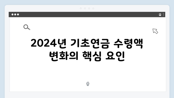 2024년 기초연금 수령액 증가! 신청자격 및 방법 안내