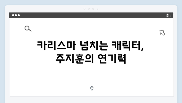 디즈니플러스 조명가게 3화 하이라이트: 주지훈의 카리스마 폭발