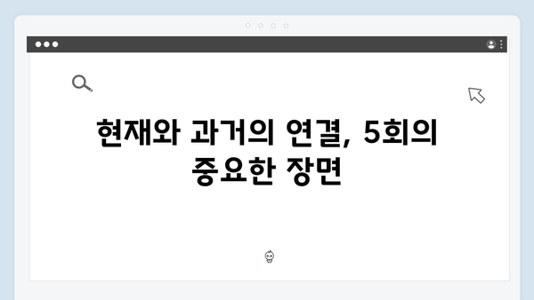 지금 거신 전화는 5회 명장면, 홍희주의 충격적 과거