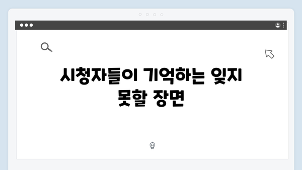 조명가게 2화 하이라이트: 시청자들의 등골을 오싹하게 한 장면들