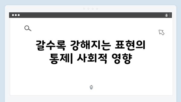 비상계엄 선포 후 언론 통제: 표현의 자유는 어떻게 변할까?