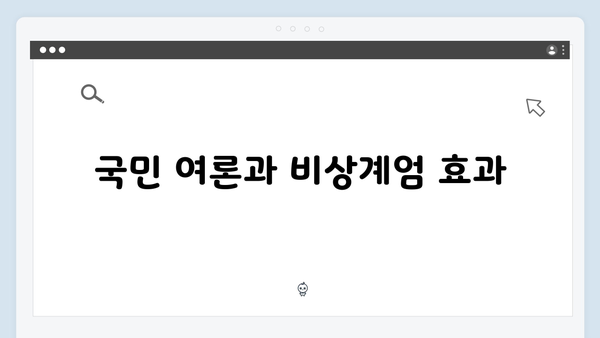 2024년 대한민국 비상계엄 선포: 정치적 갈등과 국회 대응