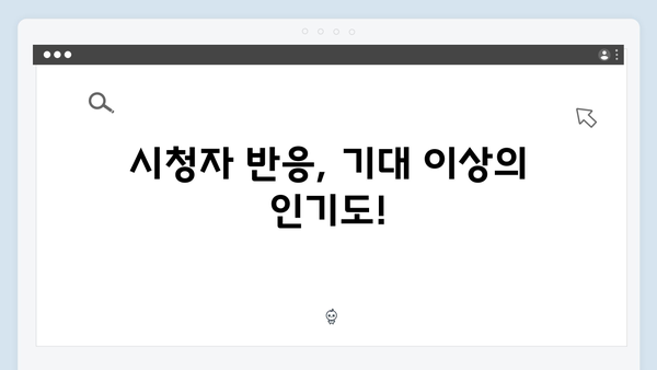 웨이브 1위 등극! 열혈사제2 1화 명장면 모아보기