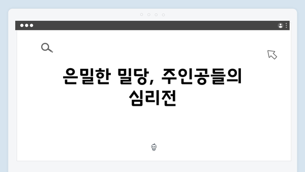 지금 거신 전화는 2화 핵심장면 총정리, 협박전화와 은밀한 밀당