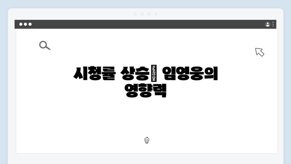삼시세끼×임영웅 조합의 성공 비결: 시청률과 화제성 분석