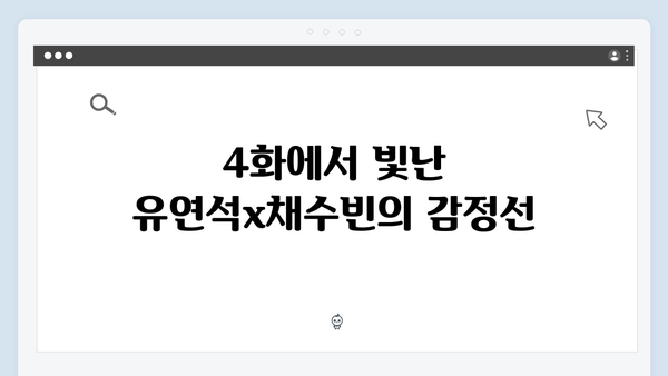 유연석x채수빈 케미 폭발, 지금 거신 전화는 4화 하이라이트