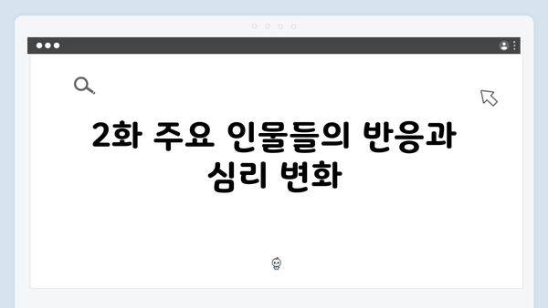 지금 거신 전화는 2화 관전포인트, 정체불명의 협박전화와 은밀한 도발