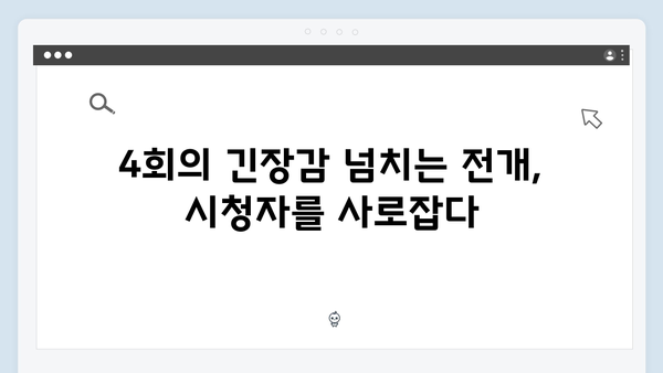 MBC 신작 지금 거신 전화는 4회 명장면, 숨막히는 전개