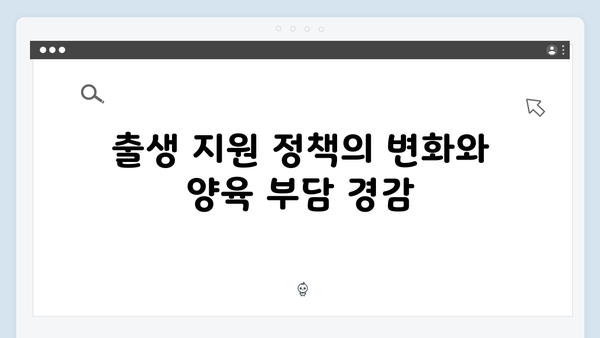 출생 및 양육 지원 강화에 따른 맞춤형 공제 전략