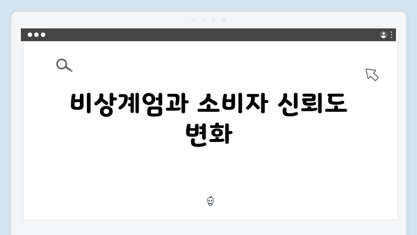 비상계엄 선포 후 경제적 영향: 시장의 반응과 예측