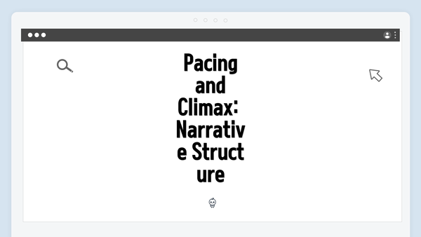 Pacing and Climax: Narrative Structure