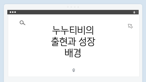 누누티비의 출현과 성장 배경