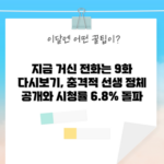 지금 거신 전화 9화 다시보기