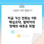 지금 거신 전화