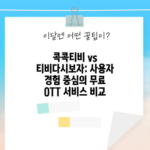 무료 OTT 서비스