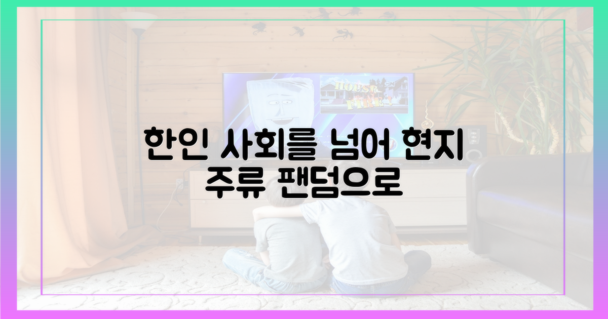 한인 사회를 넘어 현지 주류 팬덤으로
