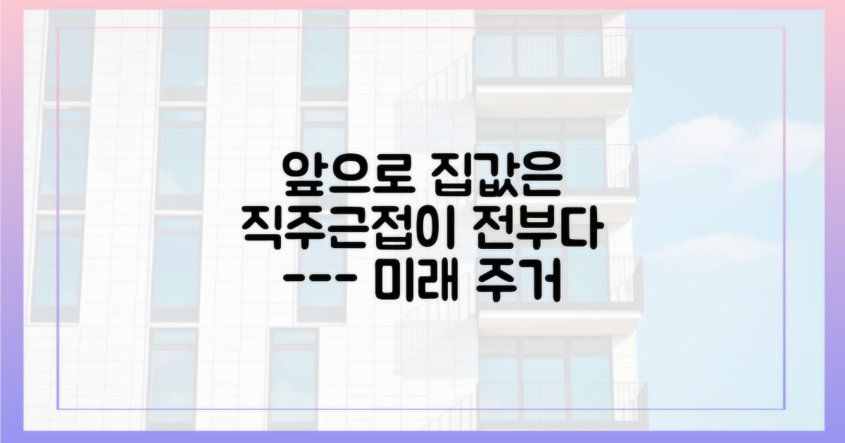 직주근접, 미래 주거 시장의 핵심 키워드