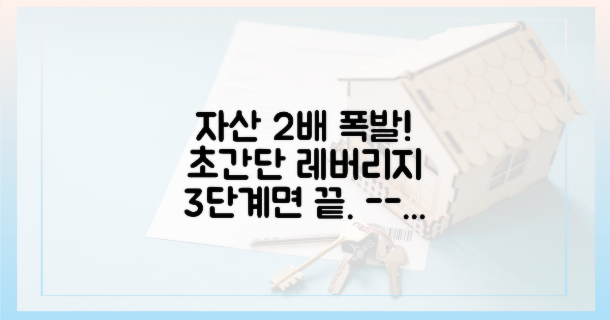 자산 2배 불리는 레버리지 3단계