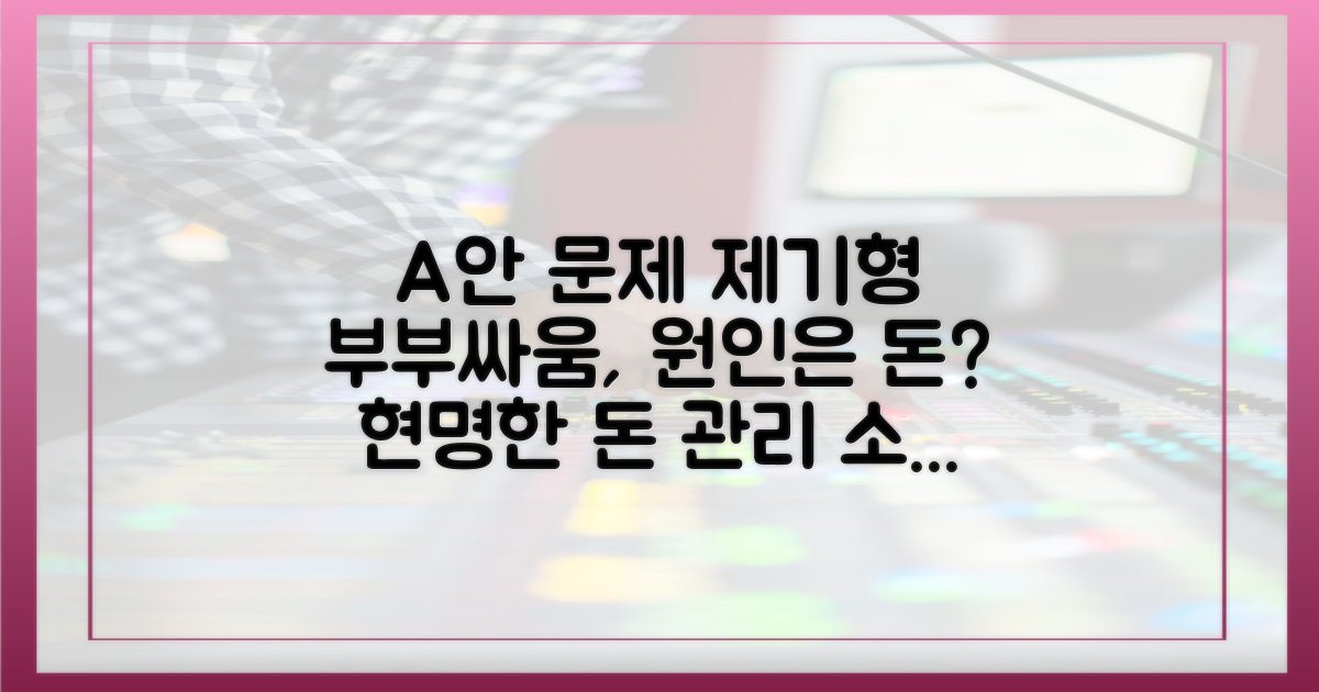 부부 소통과 현실적인 경제 계획 세우기