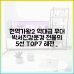 현역가왕2' TOP7, 박서진·강문경 전율의 무대 5선