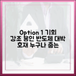누구나 줍는 반도체 호재, 힐스테이트 용인마크밸리