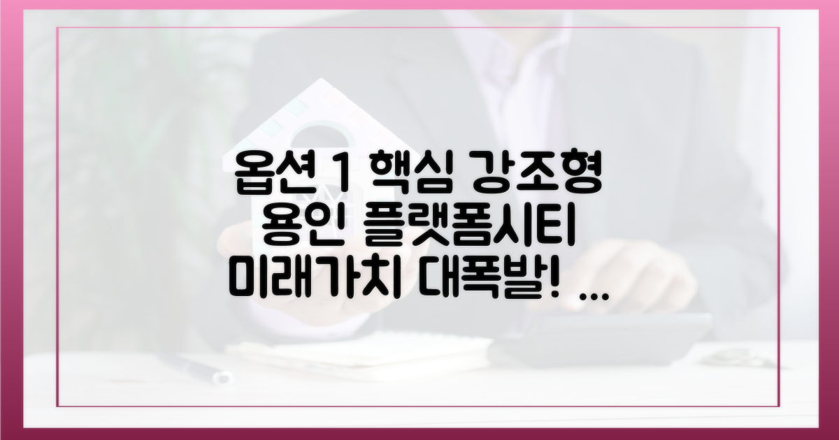 용인 플랫폼시티 개발 등 넘치는 미래가치