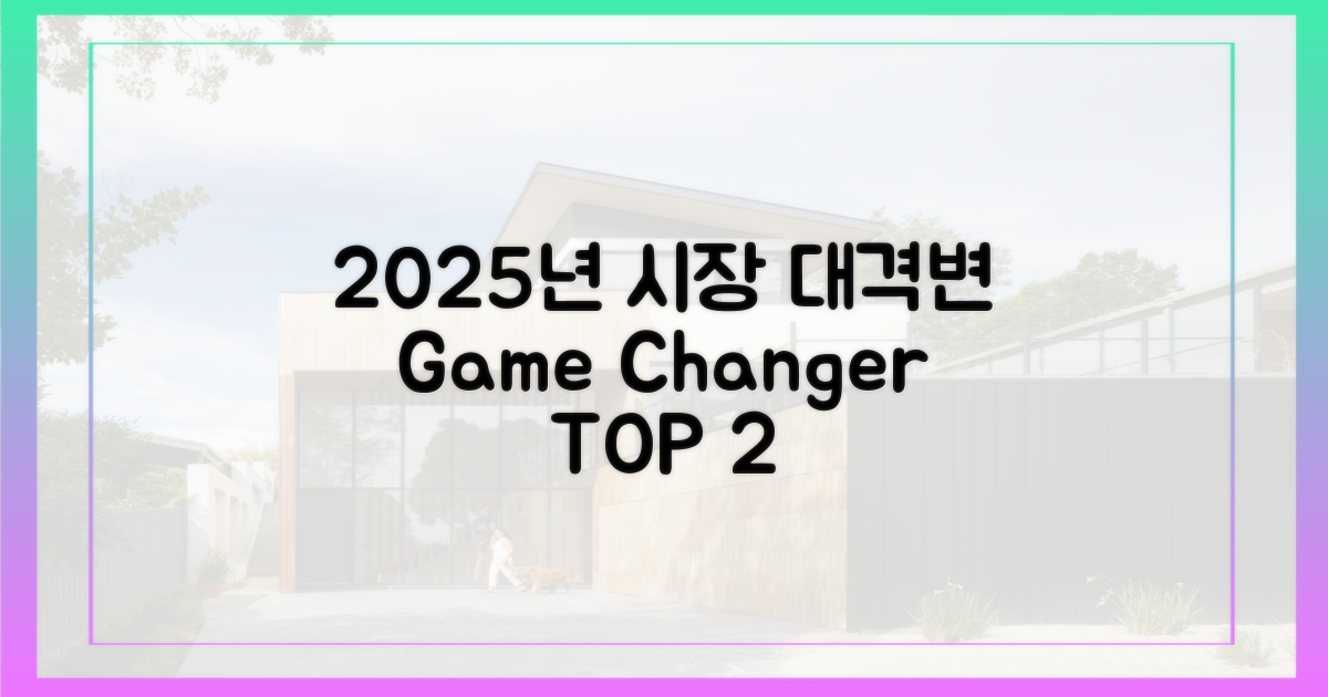 2025년 주목할 2가지 시장 변화