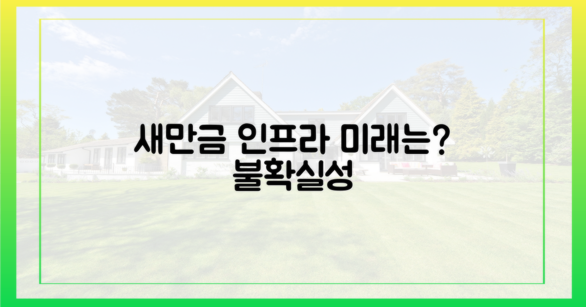 새만금 인프라, 앞날은?