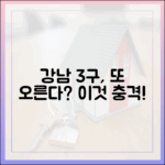 강남3구 더 오른다고? '이것'이 충격!