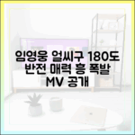 임영웅 '얼씨구' 180도 반전매력, 흥 오르는 MV 공개했나요?