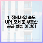 더 빠른 정비사업, 오세훈표 부동산 공급 '핵심' 파헤치기