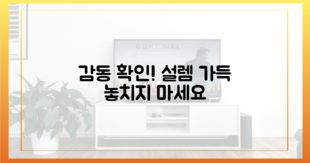 설렘 가득한 감동 확인해요
