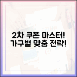 2차 쿠폰 가이드: 가구별 맞춤 전략 마스터