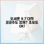 오세훈 9·7대책: 공공주도 정체, 초보도 알 수 있다!
