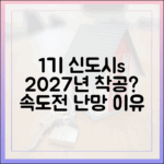 1기 신도시 선도지구 2027년 착공, '속도전'인데 왜 난망일까요?