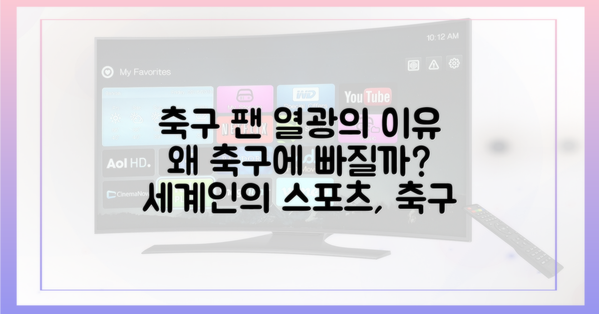 축구 팬들은 왜 열광하는가?