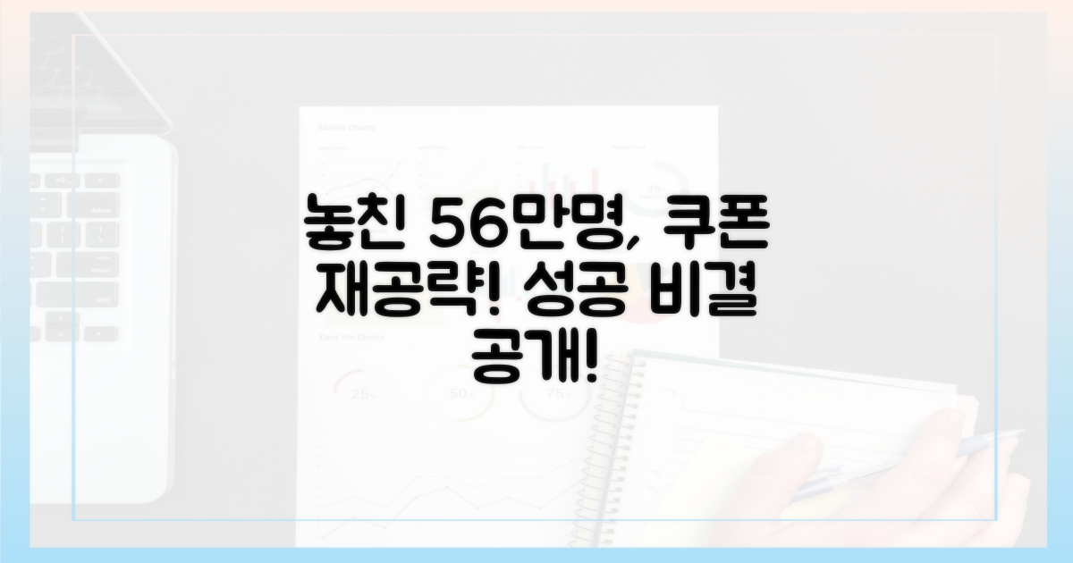 놓친 56만명, 쿠폰 재공략 전략