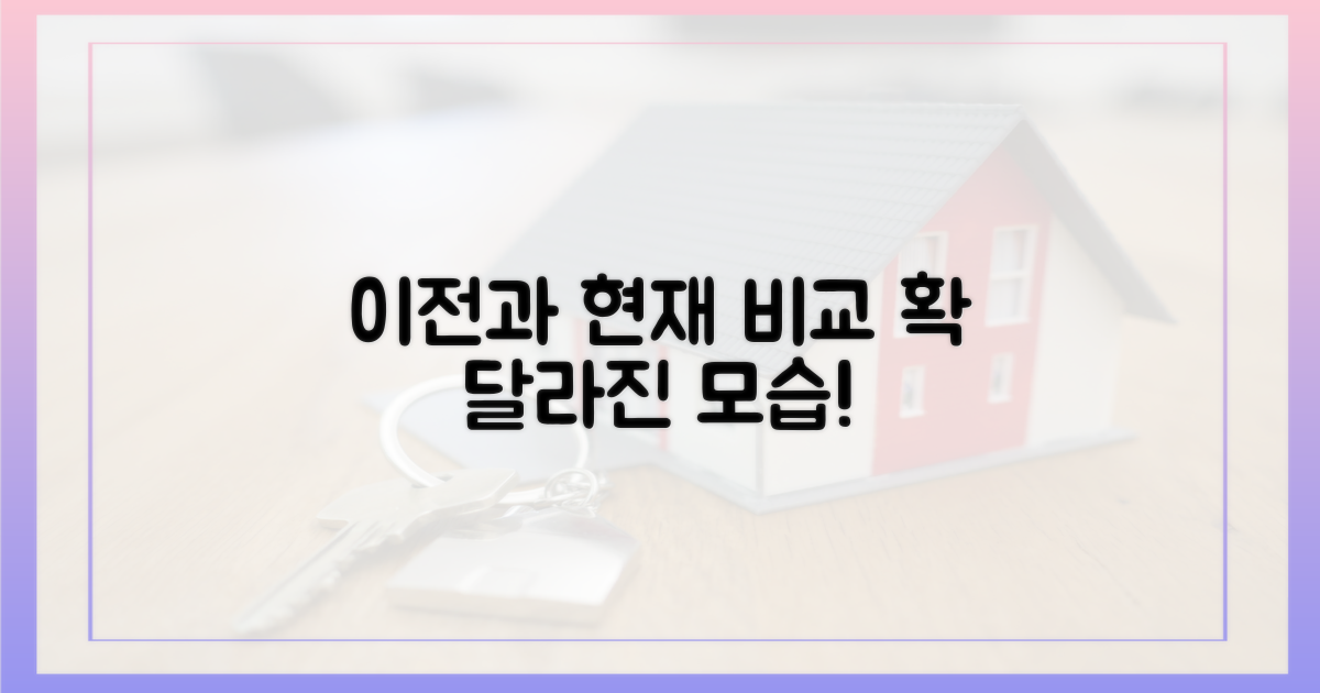 이전 지정과의 비교