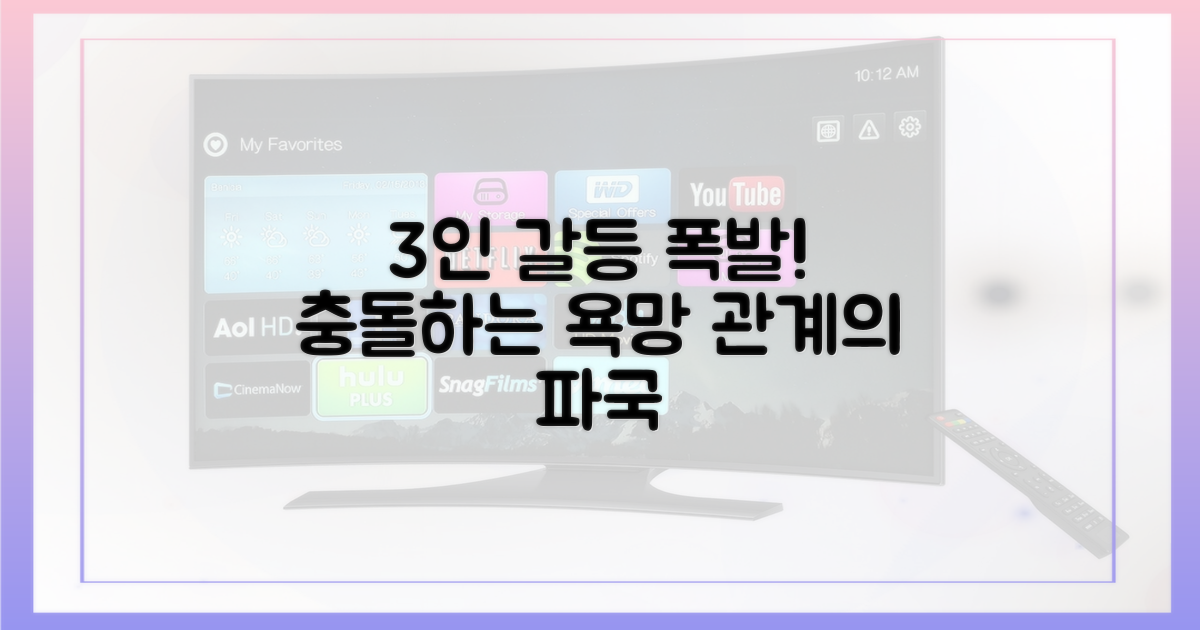 3인 등장인물 갈등