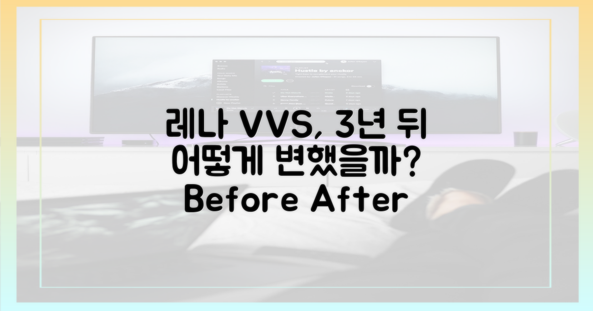 레나, 과거의 VVS와 달라진 점