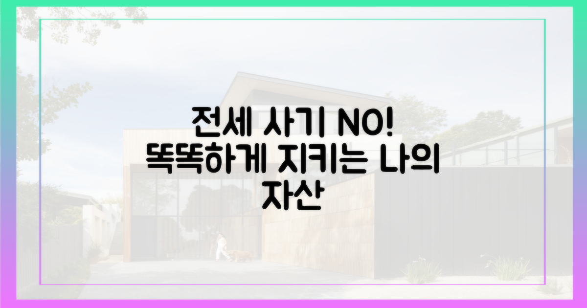 똑똑하게 전세 사기 예방하기